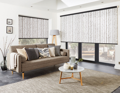 Woodland Silver Birch Roller Blind