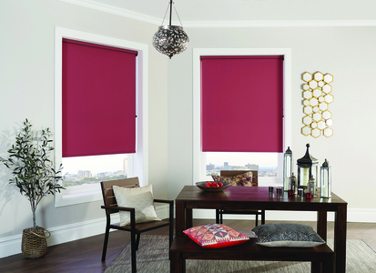 Rio Pomegranate Roller Blind