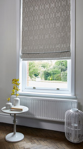 Cassandra Biscotti Roman Blind