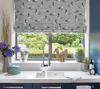Duck Egg Shell Roman Blind