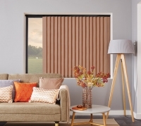 Mineral Copper Vertical Blind