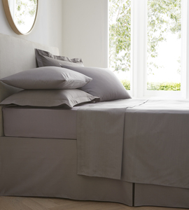 Grey Superking Flat Sheet