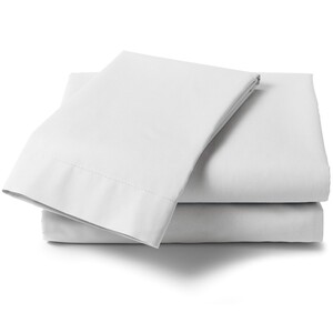 4ft white cotton sheets