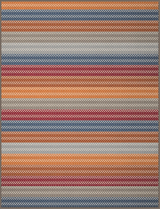 diamond stripe cotton throw