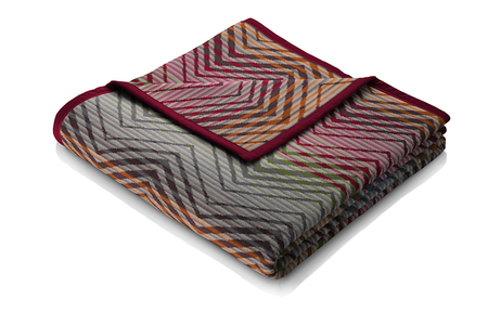 red multi throw