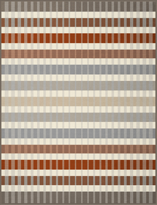 cotton throw multi stripe