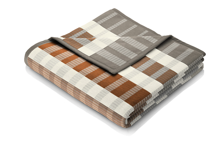 cotton throw multi stripe