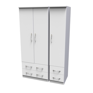 AVN151 Triple 2 Drawer + Drawer Robe