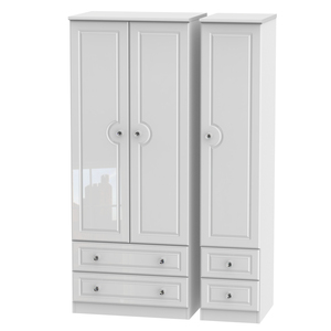 BAL151 Triple 2 Drawer + Drawer Robe