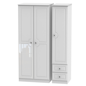 BAL150 Triple Plain + Drawer Robe