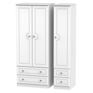 CRY151 Triple 2 Drawer + Drawer Robe