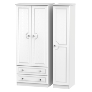 CRY131 Triple 2 Drawer Robe
