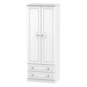 CRY081 Tall 2ft6in 2 Drawer Robe