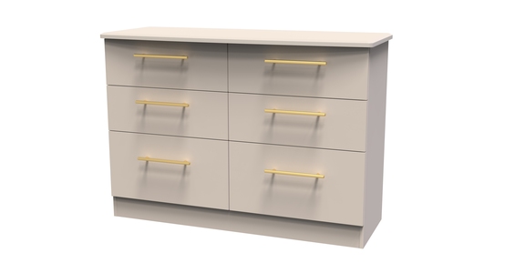 HAW015 6 Drawer Midi Chest