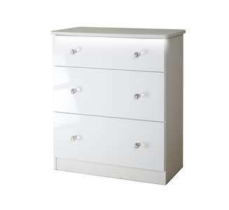 LUM049 3 Drawer Deep Chest