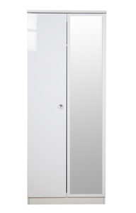 LUM087 Tall 2ft6in Mirror Robe