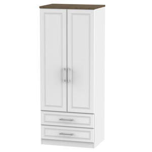 KEN061 2ft6in 2 Drawer Robe