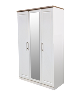 KEN137 Triple Mirror Robe