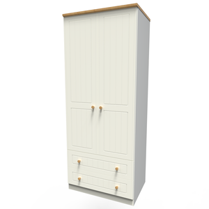 WAR061 2ft6in 2 Drawer Robe