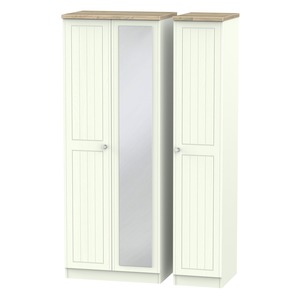 ROM147 Tall Triple Mirror Robe