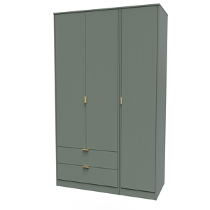 141 Tall Triple 2 Drawer Robe