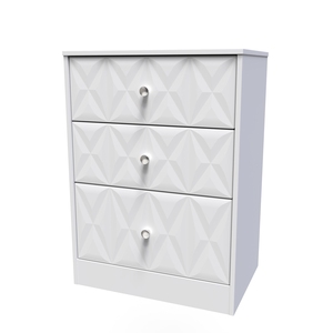 013 3 Drawer Midi Deep Chest
