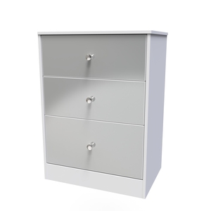 PAD013 3 Drawer Midi Deep Chest
