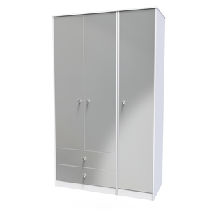 PAD141 Tall Triple 2 Drawer Robe