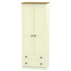 WAR081 2ft6in 2 Drawer Robe