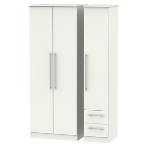 SHE160 Triple Plain + Drawer Robe
