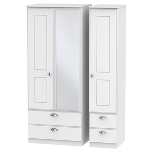 VIC157 Triple Mirror + Drawer Robe
