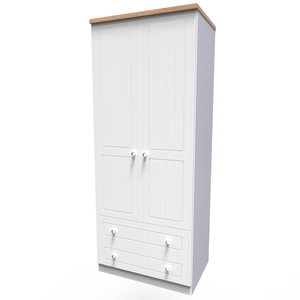 VIE061 2ft6in 2 Drawer Robe