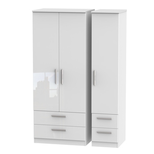 KNI151 Triple 2 Drawer + Drawer Robe