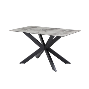 APO08 Grey Dining Table + Corner Bench Set Lhf