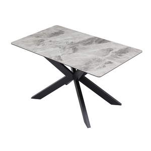 APO08 Grey Dining Table + Corner Bench Set Lhf
