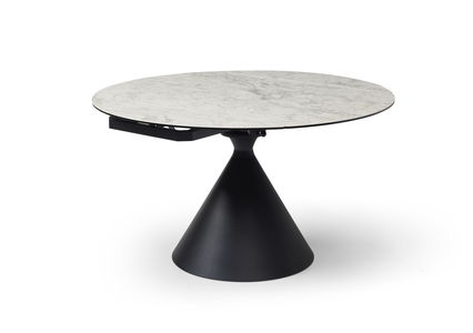 ROU02 Round Ceramic Extending Dining Table