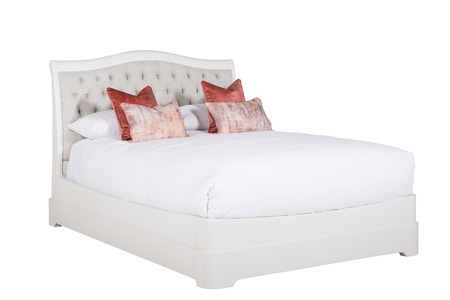 Mab-405-BN Bed Upholstered Headboard - 5' - Bone