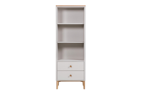 Mal-001-OK Open Storage Unit - Cashmere Oak