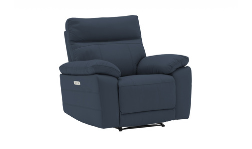 Pos-351-IN 1 Seater Electric Recliner - Indigo