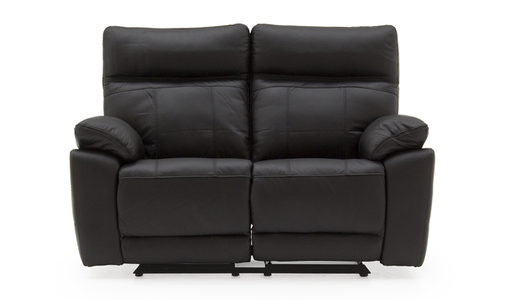 Pos-312-BK 2 Seater Recliner - Black