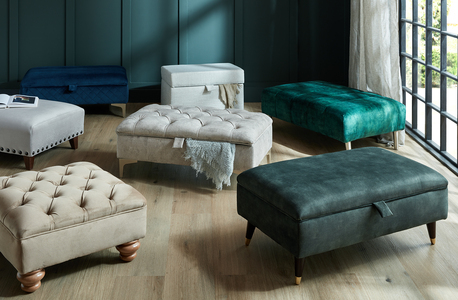 Large Storage Stool (Matching Feet)