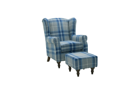 Wing Back Stool