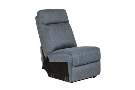 Bow-509-AZ Armless Sectional - Azul