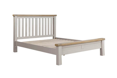 Dne-484-TP-Low Bed 4'6 Low Footboard - Taupe