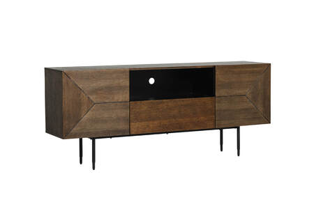 Nat-003-SM Sideboard Large 1800 - Smoked Oak