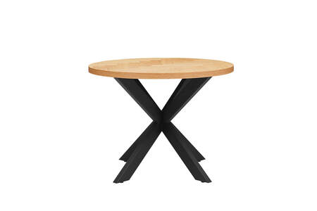 Nat-100-OK Dining Table Round 1000 - Natural Oak