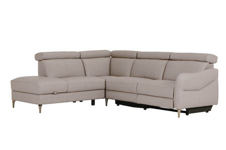 Nco-359-ST RHF Corner Group Electric Recliner RHF - Stone