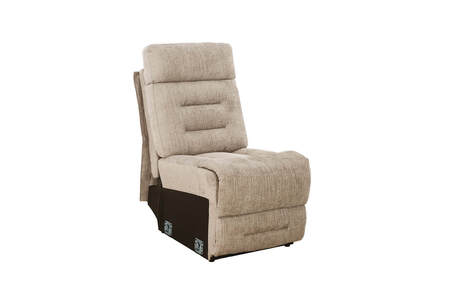 Wbr-509-LA Armless Sectional - Latte