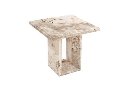 Ats-008-MO Lamp Table - Mottled Mocha