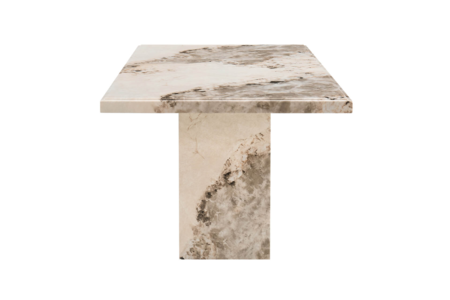 Ats-160-MO Dining Table 1600 - Mottled Mocha